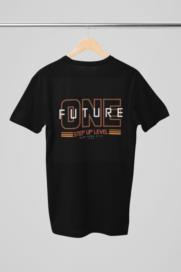 one future round neck printed t-shirt