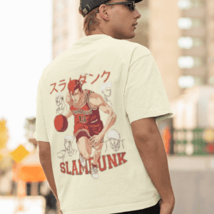 Slamfunk- Oversized Down Shoulder T-shirt